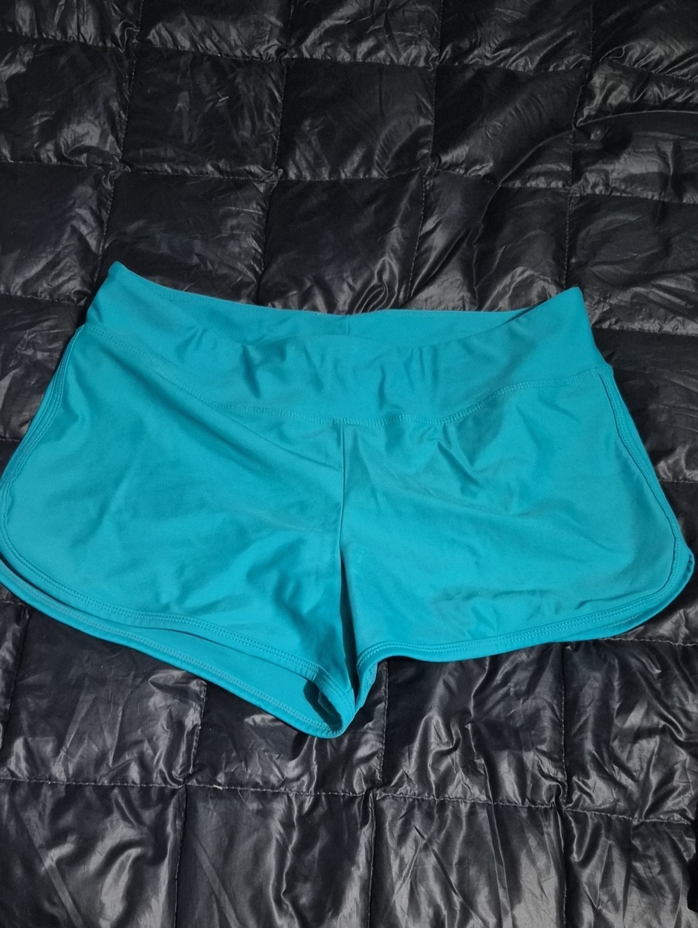 Carve Designs Women's Teal Athletic Swim Shorys